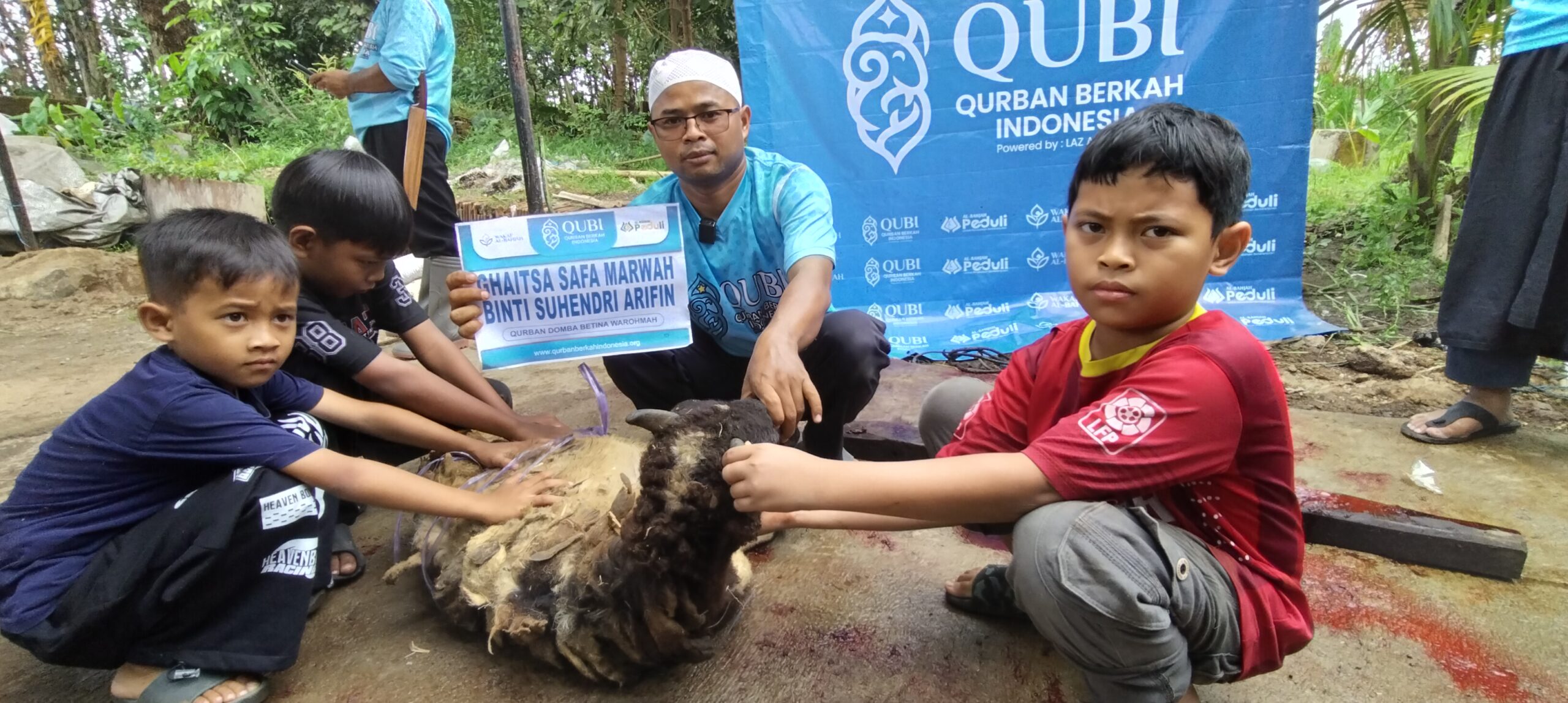 Qurban Berkah Indonesia 1447 H / 2026 M Resmi Memulai Proses Penyembelihan Hewan Qurban